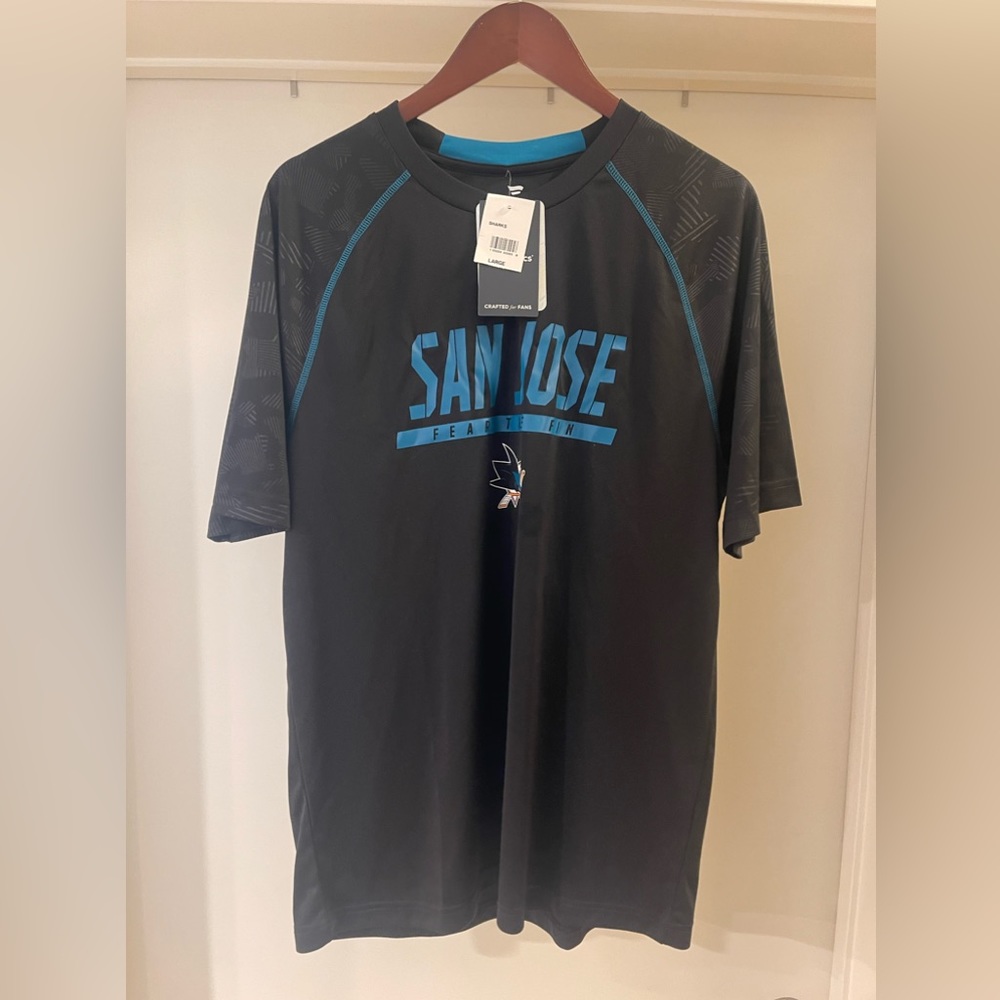 San Jose Sharks Fanatics Workout Tee